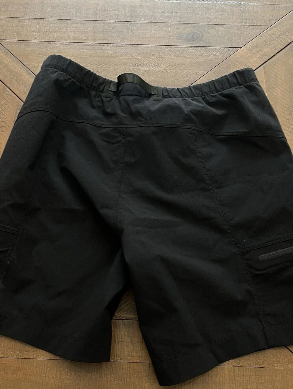 Arc'teryx Gamma Shorts Womens Medium Belted Black Hiking Vintage Zipper